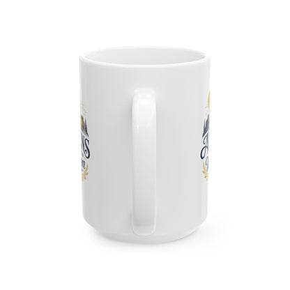 Athens School of Wisdom Ceramic Mug, (11oz, 15oz)
