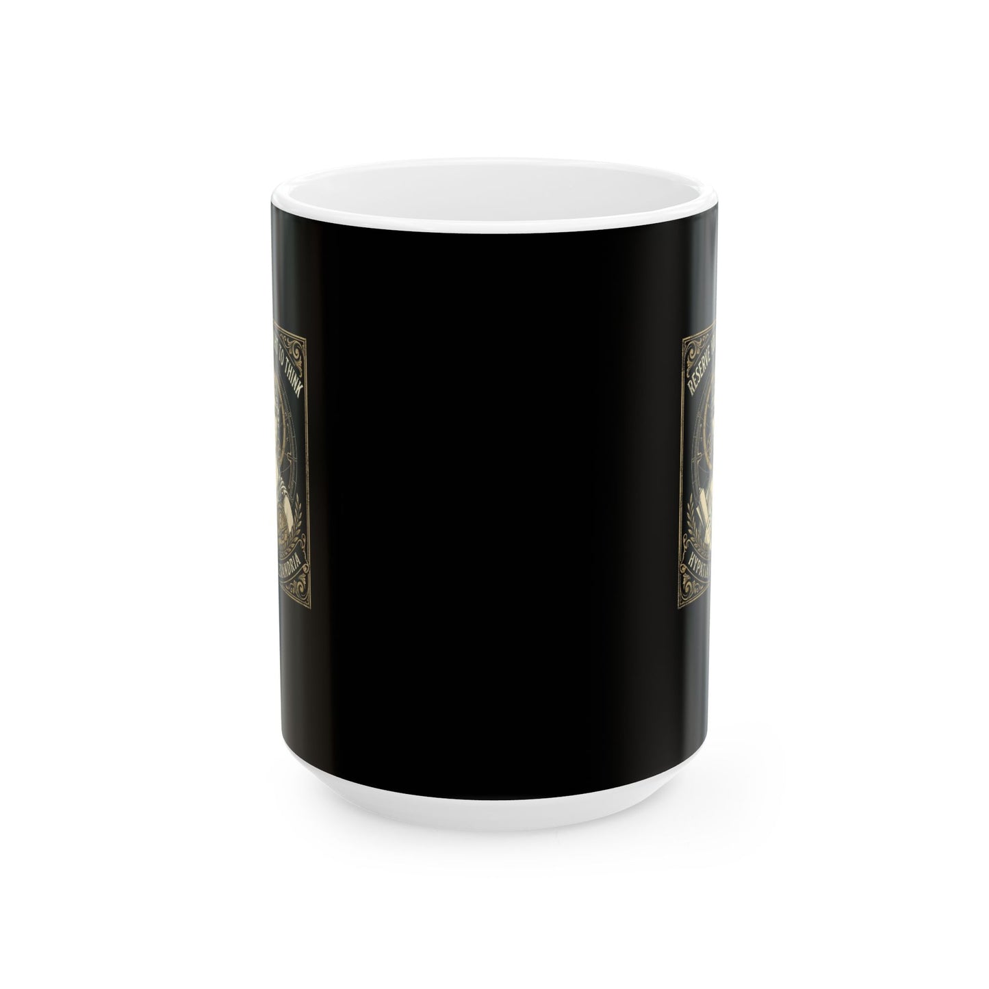 Hypatia of Alexandria Philosopher Ceramic Mug, (11oz, 15oz)