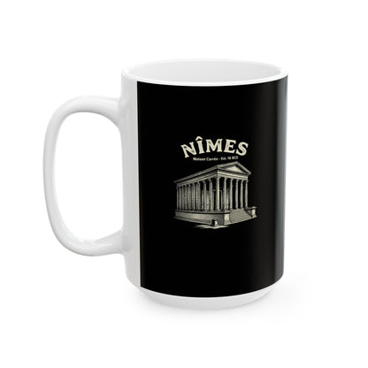 Maison Carree Nimes Ceramic Mug, (11oz, 15oz)