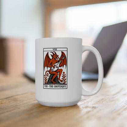 Luttrell Grotesque Tarot Ceramic Mug, (11oz, 15oz)