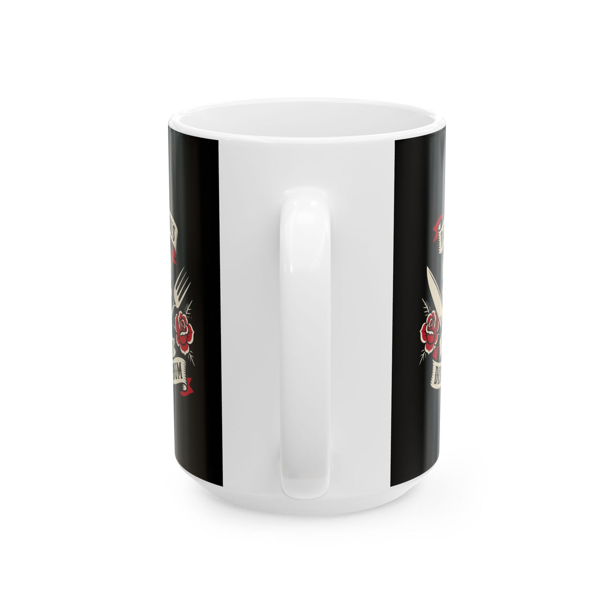 De Gustibus Non Est Disputandum Matters of Taste Tattoo Ceramic Mug, (11oz, 15oz)