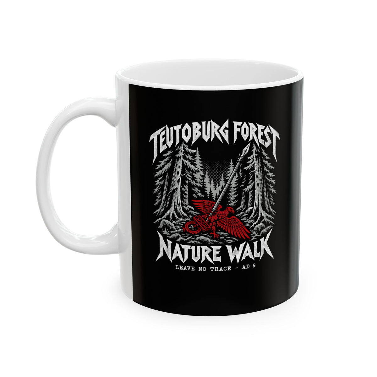 Teutoburg Broken Aquila Ceramic Mug, (11oz, 15oz)