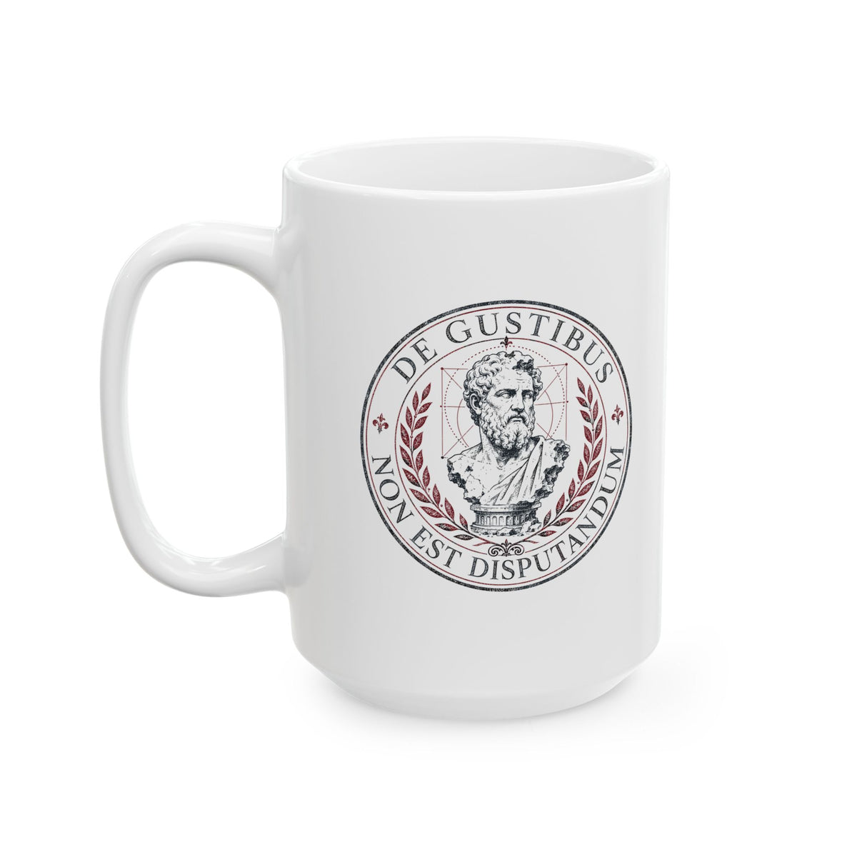 De Gustibus Non Est Disputandum Matters of Taste Ceramic Mug, (11oz, 15oz)