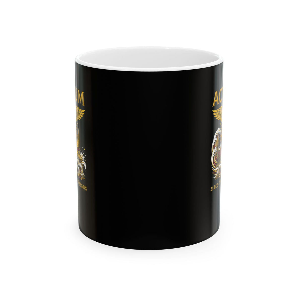 Battle of Actium Empire Begins Ceramic Mug, (11oz, 15oz)