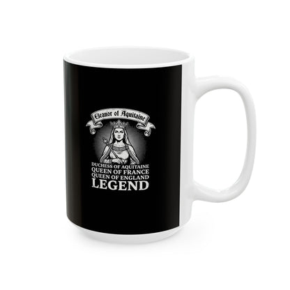 Eleanor of Aquitaine Queen Legend Ceramic Mug, (11oz, 15oz)