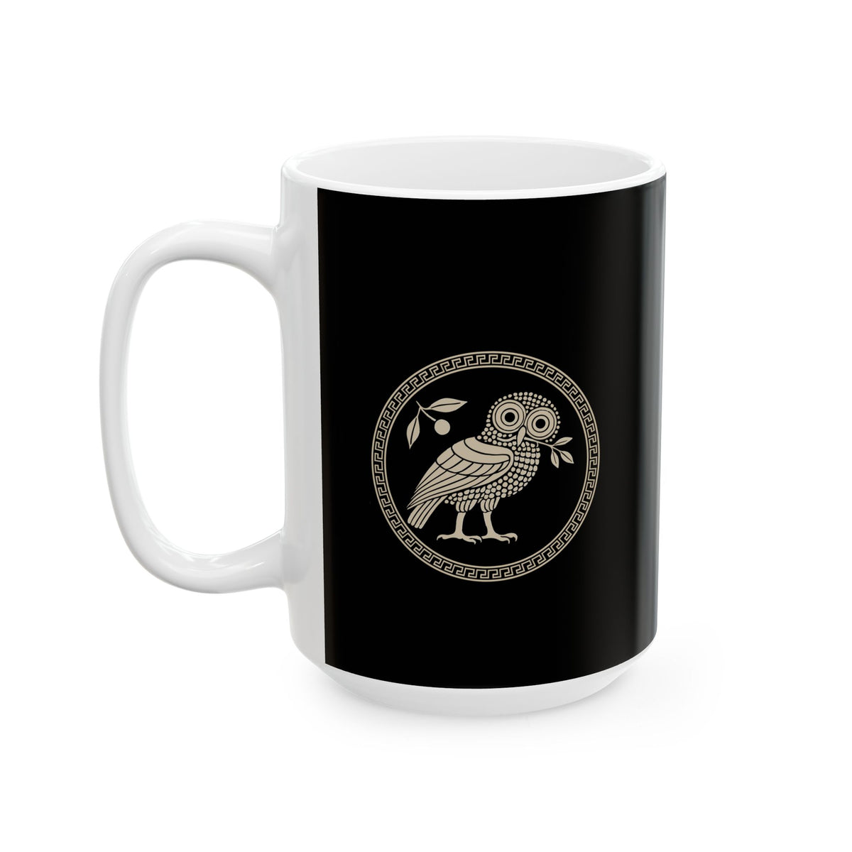 Ancient Athens Owl Ceramic Mug, (11oz, 15oz)