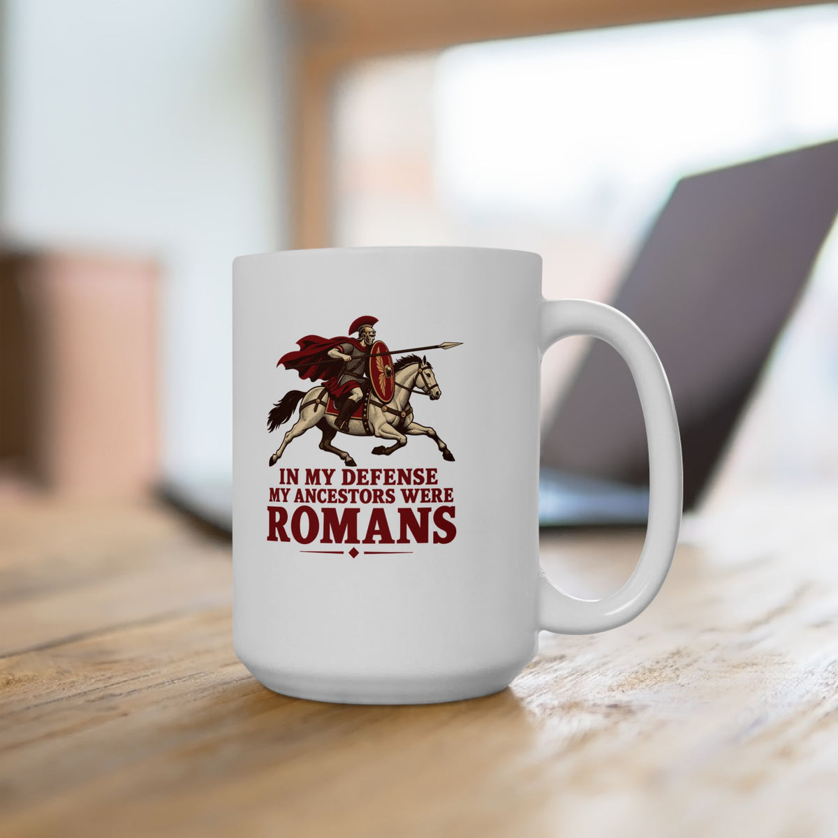 Ancestors Were Roman Ceramic Mug, (11oz, 15oz)