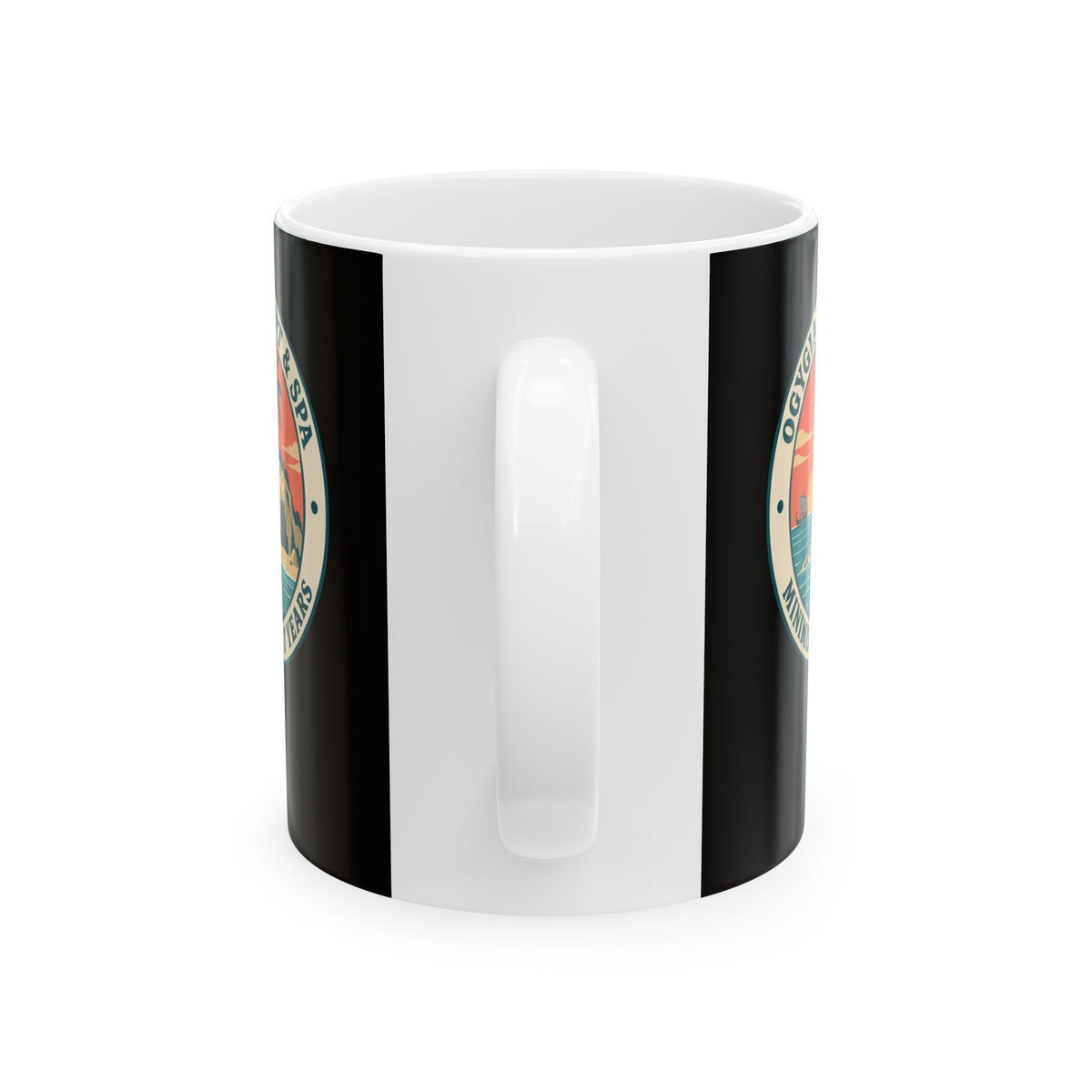 Ogygia Resort & Spa Ceramic Mug, (11oz, 15oz)