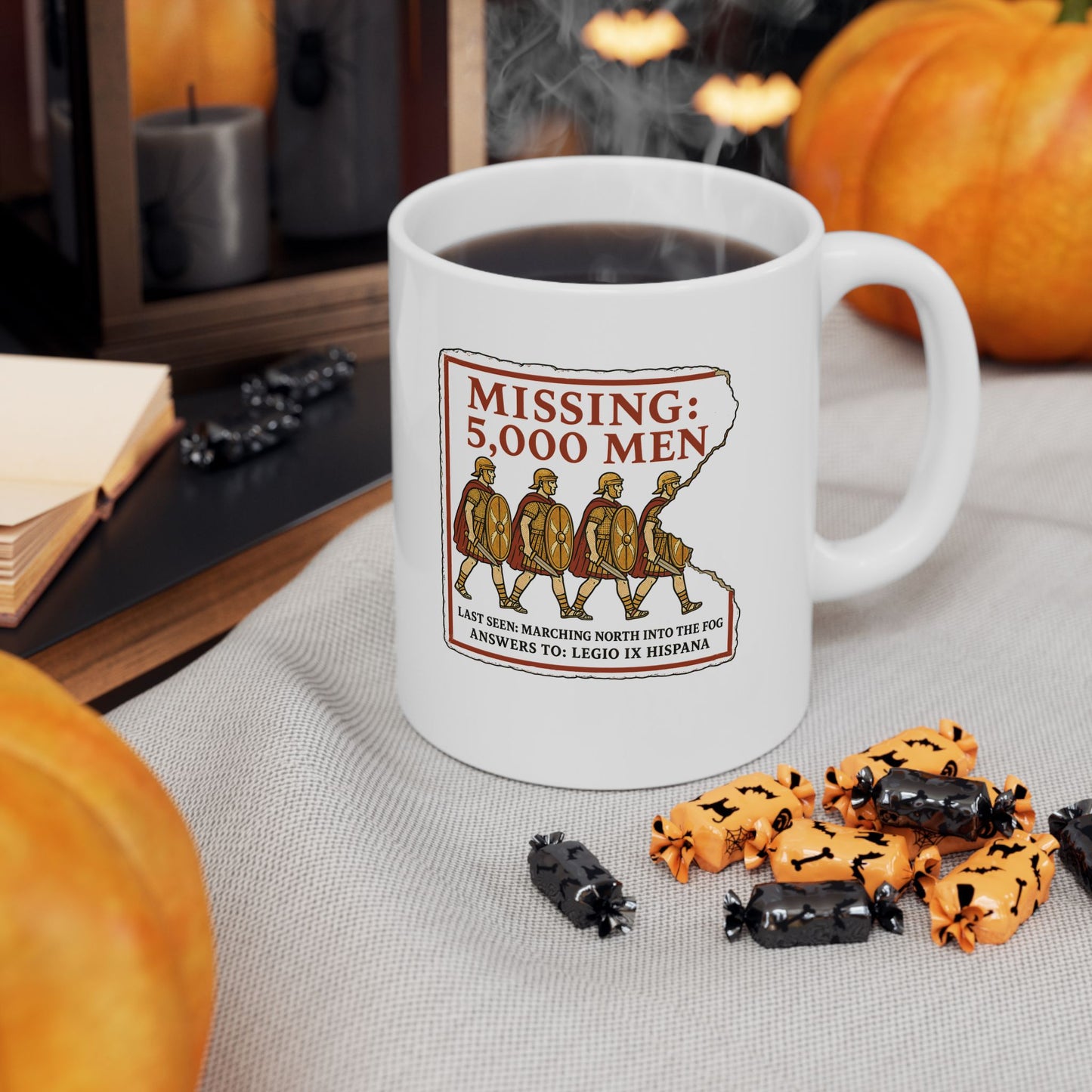Missing IX Legio Hispana Ceramic Mug, (11oz, 15oz)