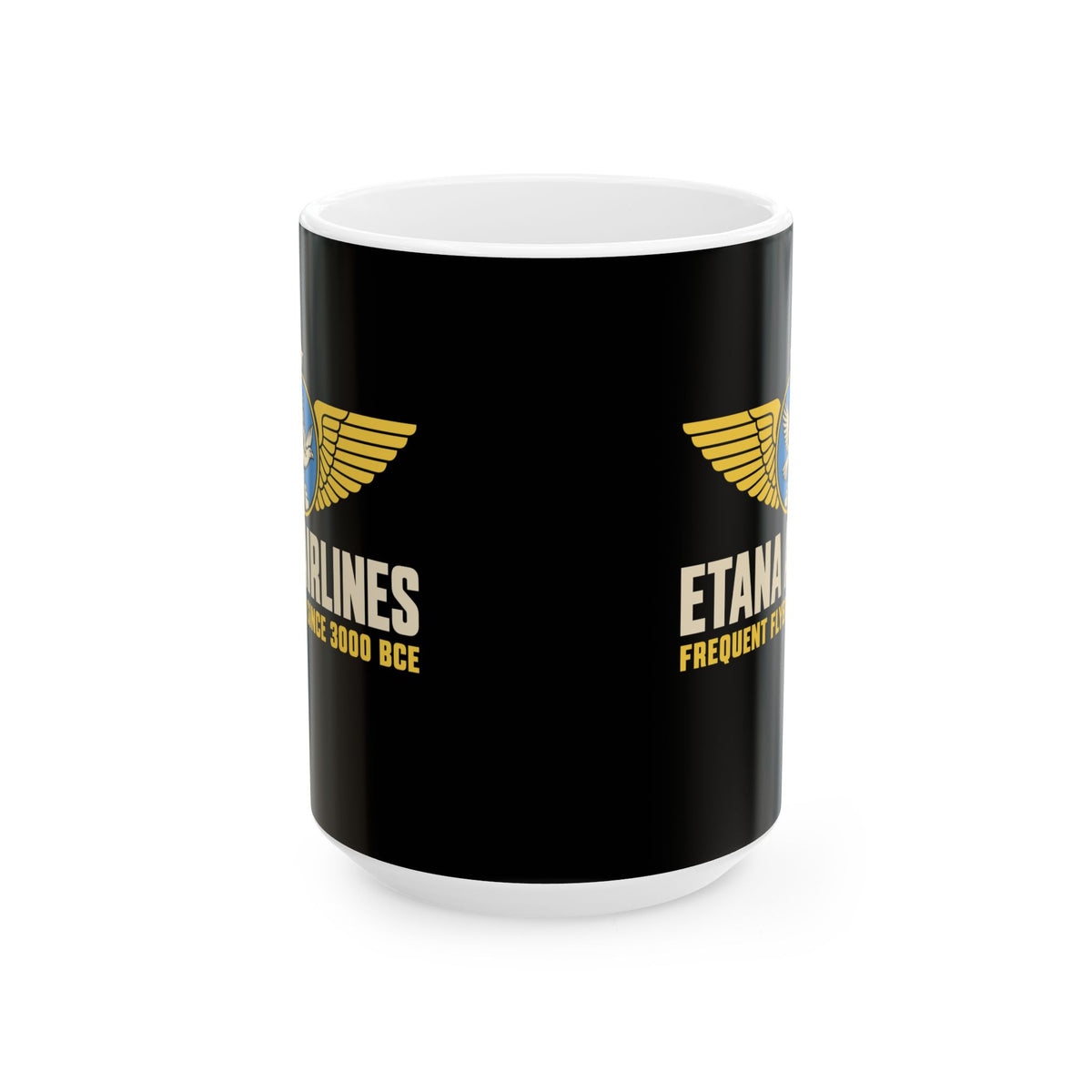 Etana Airlines The Original Red-Eye Ceramic Mug, (11oz, 15oz)