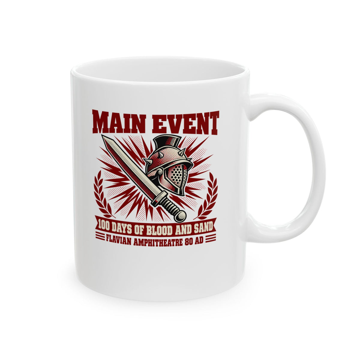 Flavian Main Event Ceramic Mug, (11oz, 15oz)