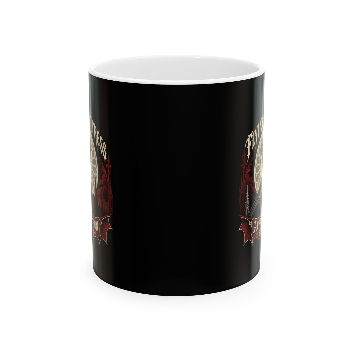Flying Buttress Appreciation Society Gargoyle Ceramic Mug, (11oz, 15oz)