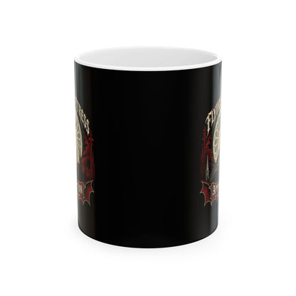 Flying Buttress Appreciation Society Gargoyle Ceramic Mug, (11oz, 15oz)
