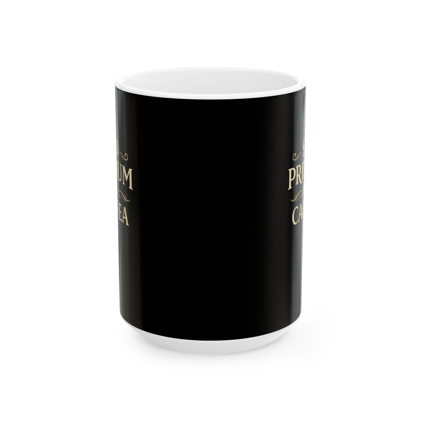 But First Coffee in Latin Ceramic Mug, (11oz, 15oz)