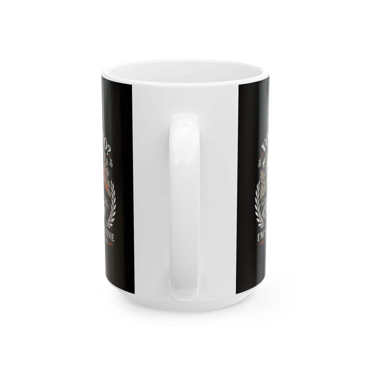 Pliny the Elder Volcano Quote Ceramic Mug, (11oz, 15oz)
