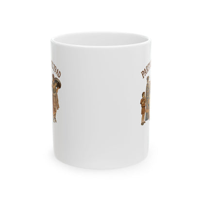 Party Like It's 79 Pompeii Mosaic Ceramic Mug, (11oz, 15oz)