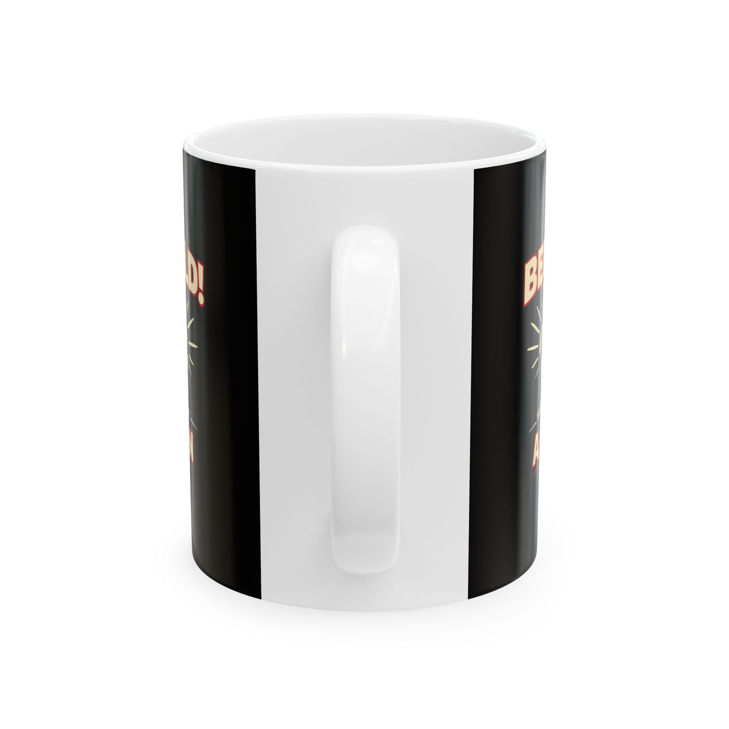 Diogenes of Sinope Behold a Man Quote Ceramic Mug, (11oz, 15oz)