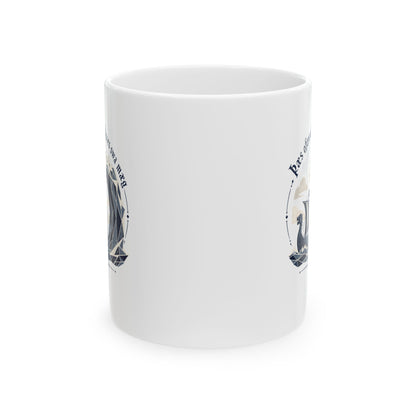 This Too Shall Pass Old English Longboat Ceramic Mug, (11oz, 15oz)