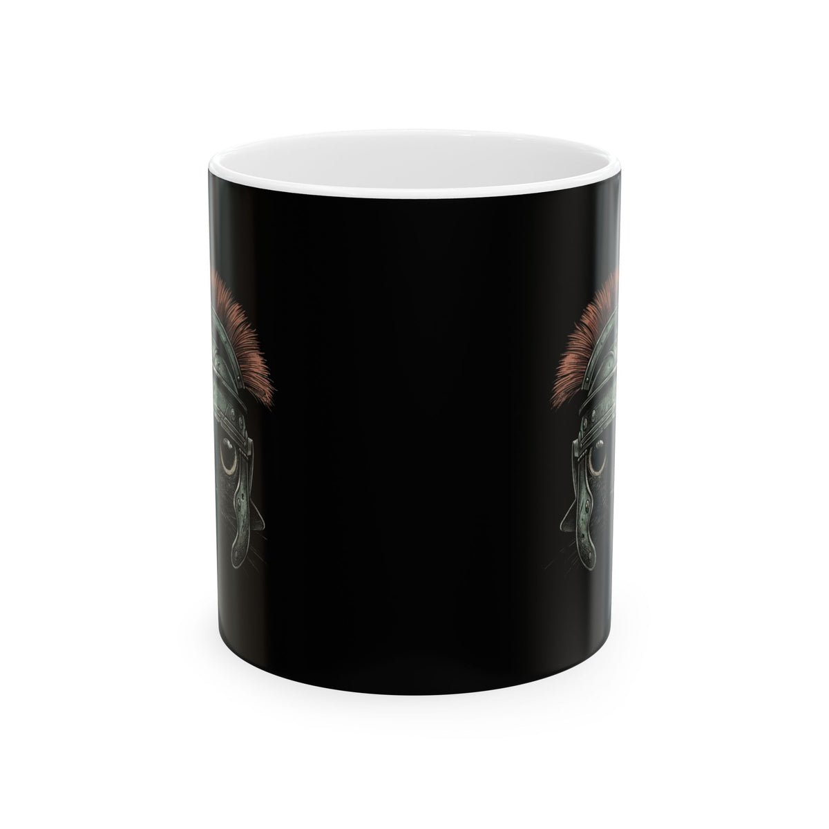 Cat Centurion Ceramic Mug, (11oz, 15oz)