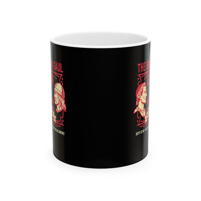 Caesar vs Vercingetorix Battle of Alesia Ceramic Mug, (11oz, 15oz)