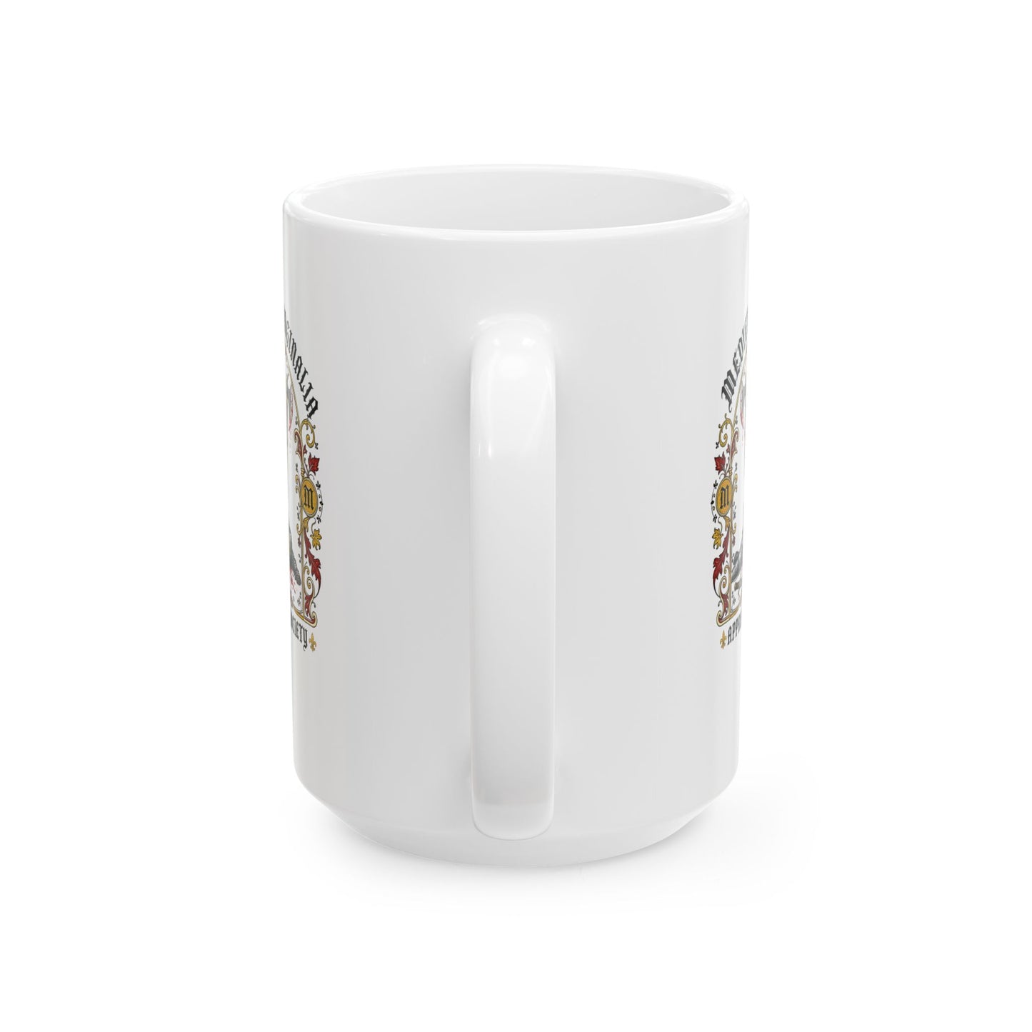 Medieval Marginalia Appreciation Society Rabbit Ceramic Mug, (11oz, 15oz)