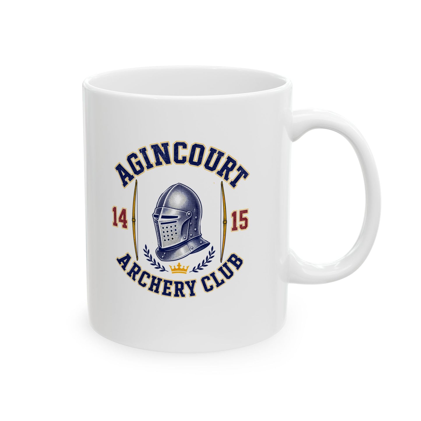 Agincourt Archery Club Ceramic Mug, (11oz, 15oz)