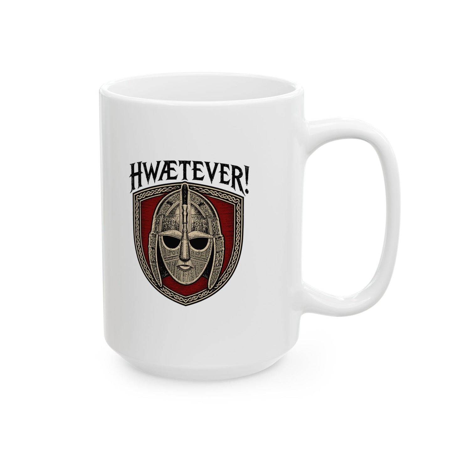 Hwaetever Sutton Hoo Saxon Ceramic Mug, (11oz, 15oz)