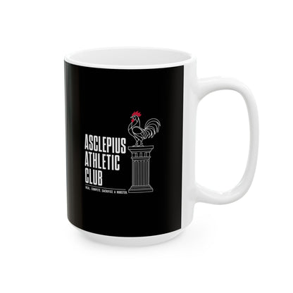 Asclepius Athletic Club Ceramic Mug, (11oz, 15oz)