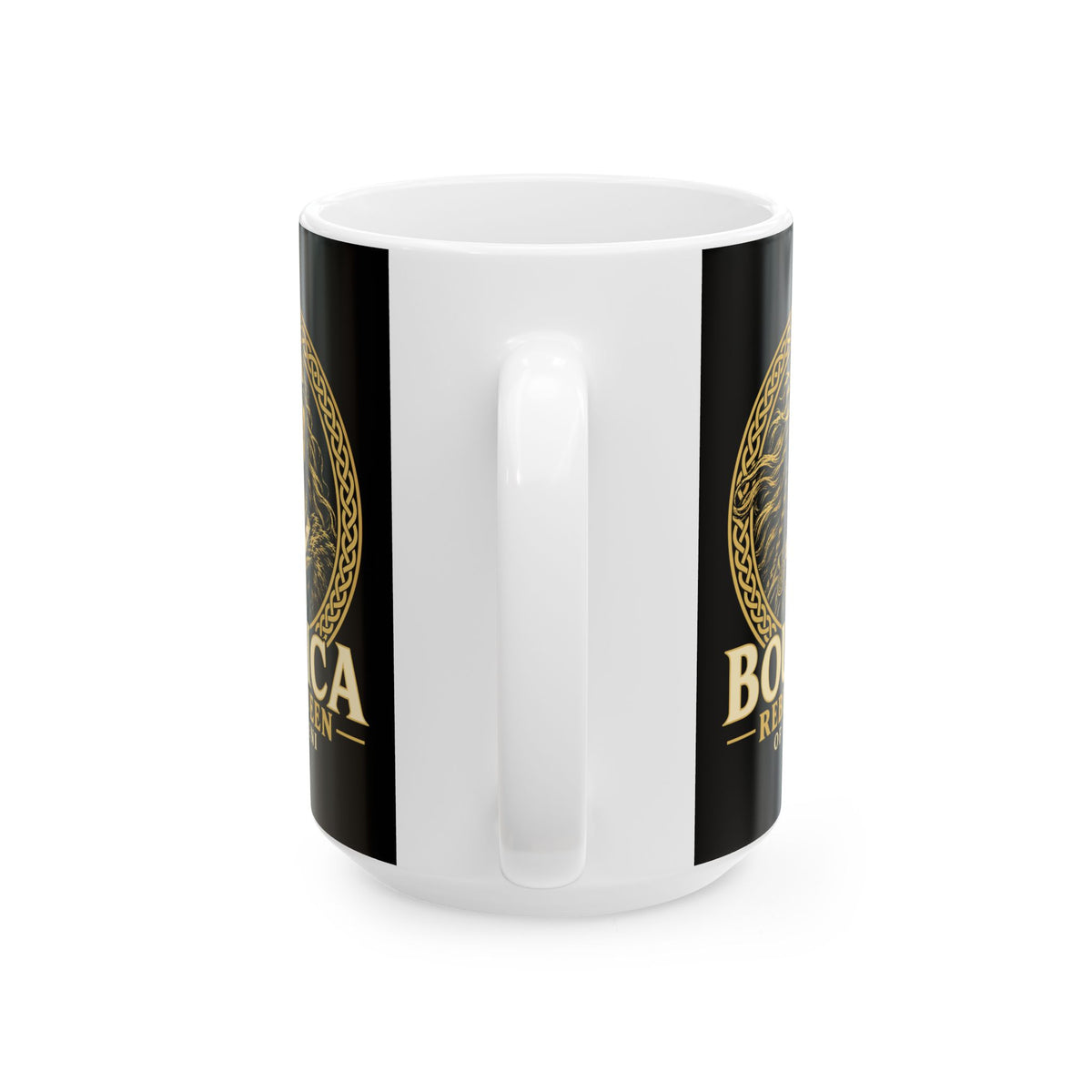 Boudica Rebel Queen Engraved Ceramic Mug, (11oz, 15oz)