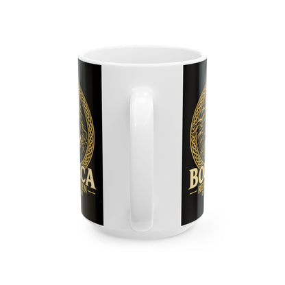 Boudica Rebel Queen Engraved Ceramic Mug, (11oz, 15oz)