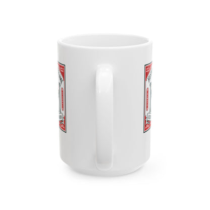 Hestia's Eternal Flame Ceramic Mug, (11oz, 15oz)