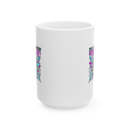 Johannes Gutenberg Enlightenment Tour Ceramic Mug, (11oz, 15oz)