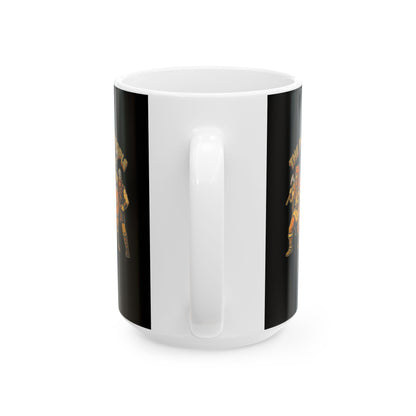 70's The Pillage People Vikings Ceramic Mug, (11oz, 15oz)