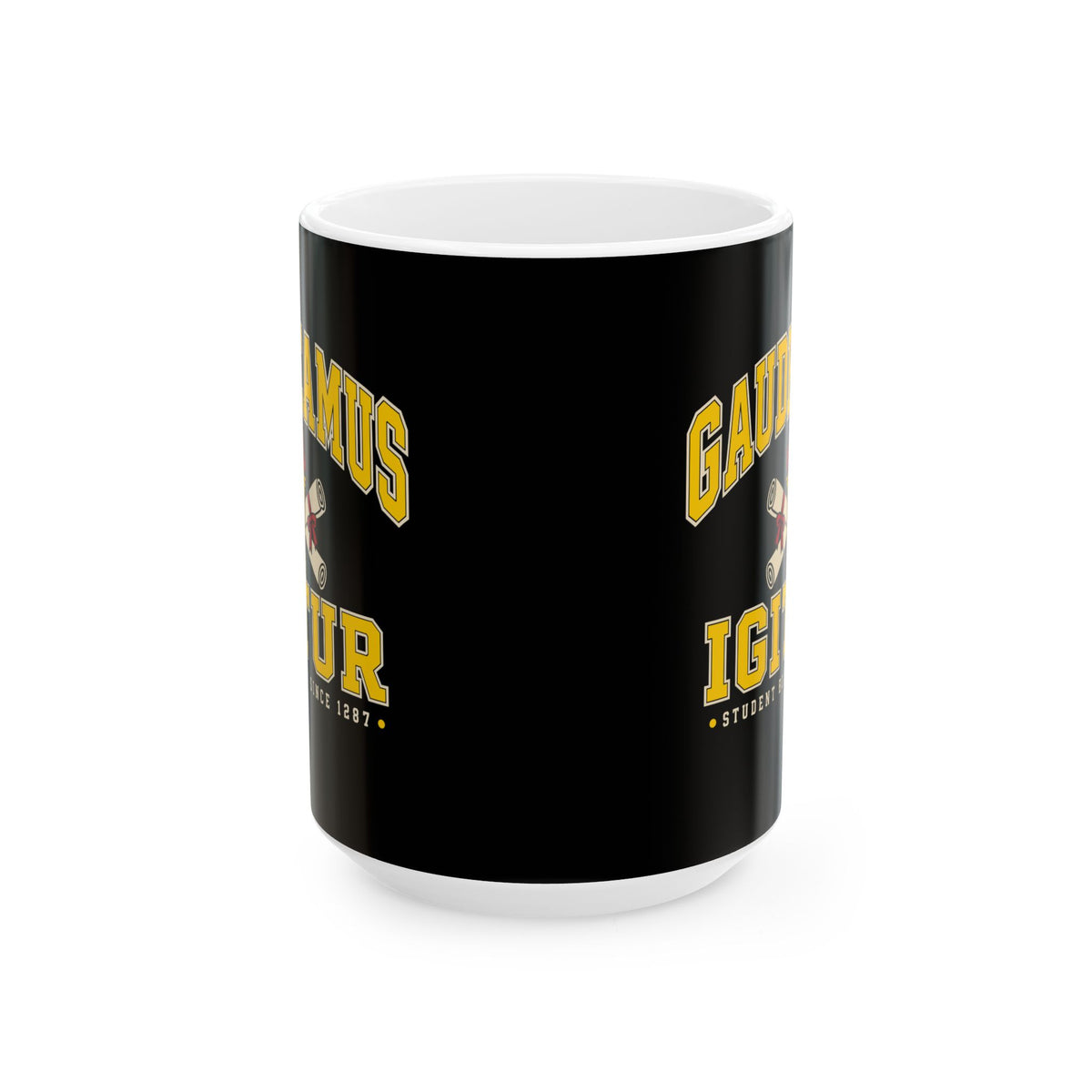 Gaudeamus Igitur Varsity Ceramic Mug, (11oz, 15oz)