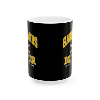 Gaudeamus Igitur Varsity Ceramic Mug, (11oz, 15oz)