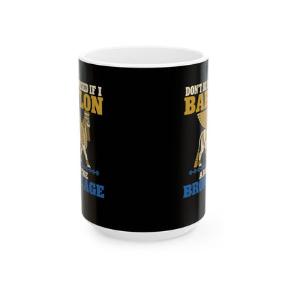Babylon About the Bronze Age Lamassu Ceramic Mug, (11oz, 15oz)
