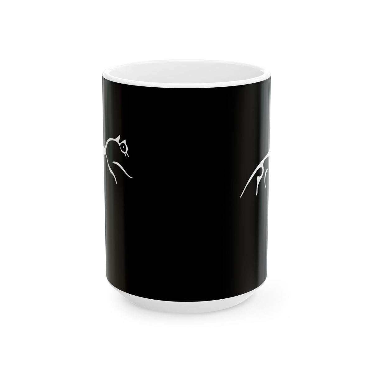 White Horse of Uffington Ceramic Mug, (11oz, 15oz)