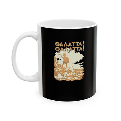Thalatta Xenophon Roaming Ten Thousand Ceramic Mug, (11oz, 15oz)