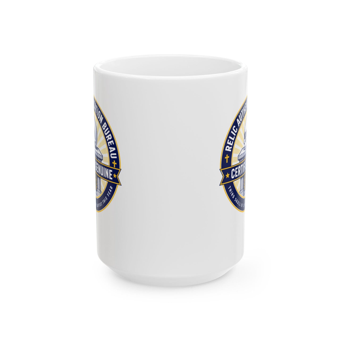Relic Authentication Bureau Ceramic Mug, (11oz, 15oz)