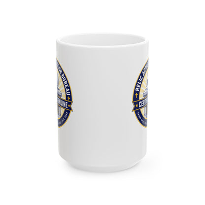 Relic Authentication Bureau Ceramic Mug, (11oz, 15oz)
