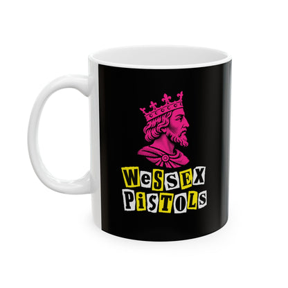 Wessex Pistols Punk Ransom Ceramic Mug, (11oz, 15oz)