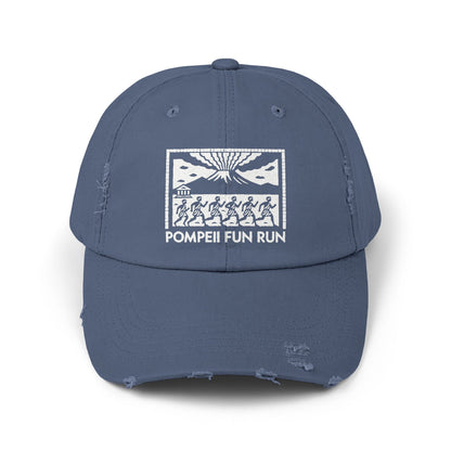 Pompeii Fun Run Mosaic Unisex Distressed Cap