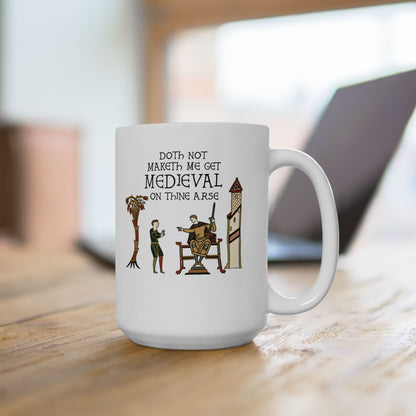 Get Medieval Bayeux Tapestry Meme Ceramic Mug, (11oz, 15oz)