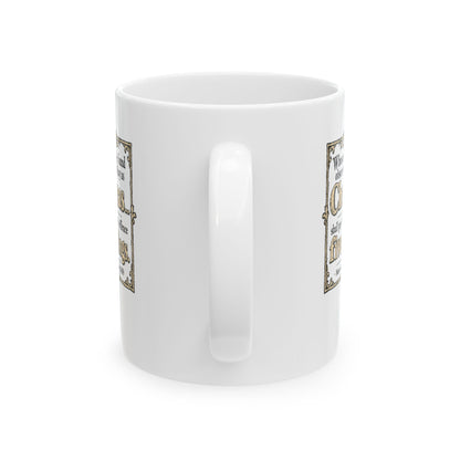 Christmas Banned in Massachusetts Bay Colony Ceramic Mug, (11oz, 15oz)