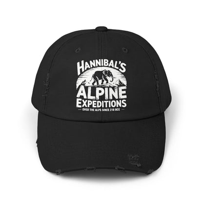 Hannibal's Alpine Expeditions Unisex Distressed Cap