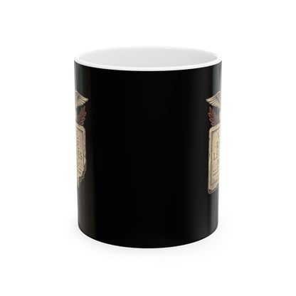Varus Give Back Legions Quote Latin Ceramic Mug, (11oz, 15oz)