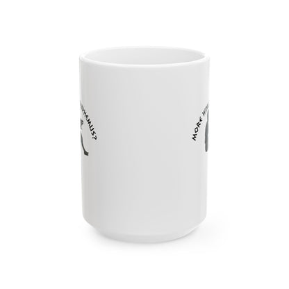More Wine Polyphemus Cyclops Ceramic Mug, (11oz, 15oz)
