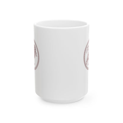 Ancient Athens Owl Wisdom Ceramic Mug, (11oz, 15oz)
