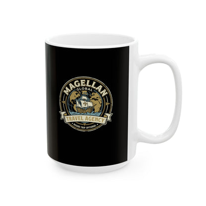 Magellan Travel Agency Ceramic Mug, (11oz, 15oz)