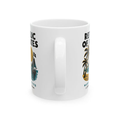 Republic of Pirates Nassau Ceramic Mug, (11oz, 15oz)